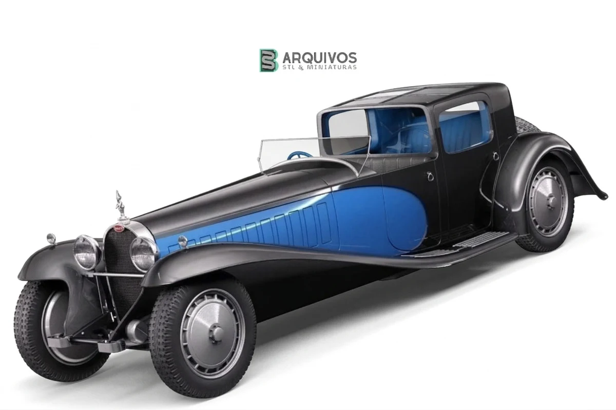 Modelo 3D STL - Bugatti Type 41 Napoleon